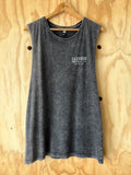 Mens Dafont Stone Wash Tank