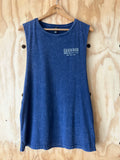 Mens Dafont Stone Wash Tank